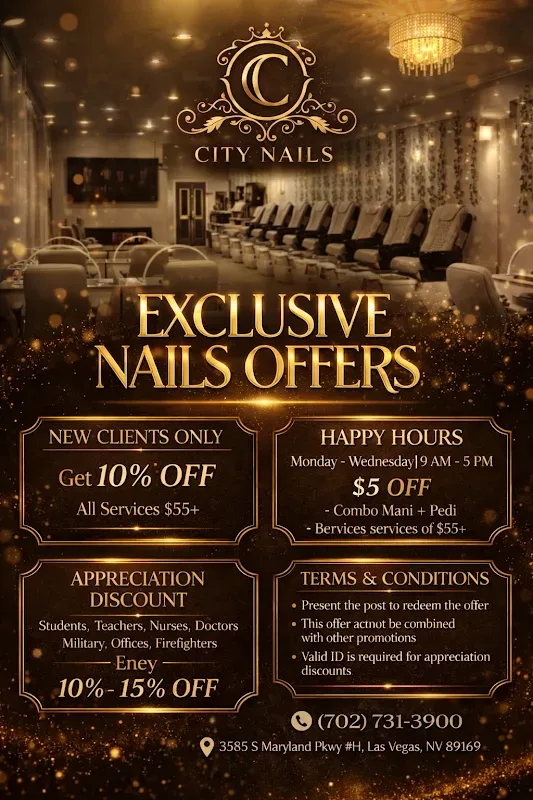 City Nails LLC — Nail salon in Las Vegas